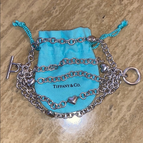Tiffany & Co. Jewelry - 🎈🎈TIFFANY & CO. Multi-Strand Heart Bracelet🎈🎈